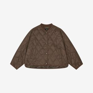 [씨]루즈핏 숏 퀼팅 자켓 - SLJIX2146