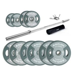 이고진 클럽용 CPU 바벨 중량 원판 121kg 세트 웨이트 역기 헬스