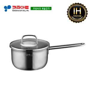 키친아트 올데이(IH) 스테인레스냄비 18CM편수