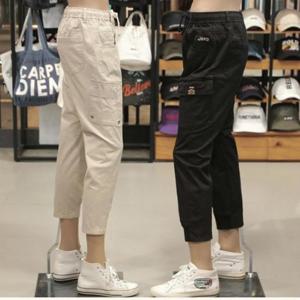 [지프]JEEP 남여공용 밑단 RIB 카고바지 밴딩 팬츠 (JM1PTU701)_