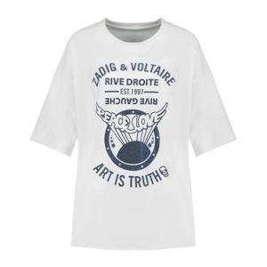 쟈딕앤볼테르 그래픽 크루넥 반팔 티셔츠 JWTS02903 103 JUDO