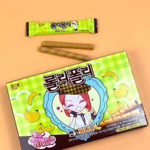 해태 롤리폴리 초코바나나 196g