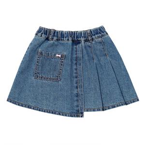 [티파니(정상)]데님 변형 주름 스커트(T41KBS020)