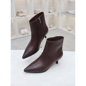 [코디엘루]모던 베이직 스틸레토 힐 앵클 부츠 4cm CDSP501123-2