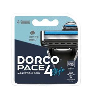 도루코 면도날 페이스4 스타일 면도기날 4중 4개입