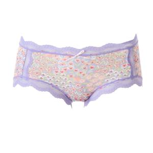비너스  여성 레이스 모달꽃나염 반사각 팬티 VPT6265A