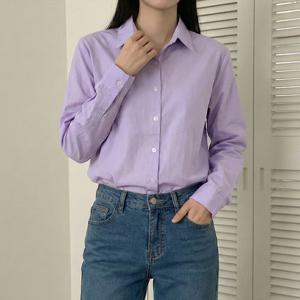 [올리비에스클로젯] 데일리 기본 셔츠_O2601BL012A