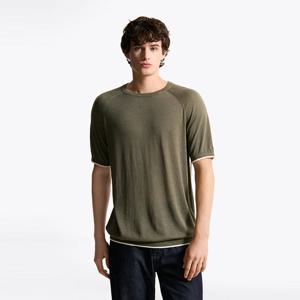 [공식][타미힐피거] 텐셀 린넨 니트 (T12F6KPO010MT1PLI)