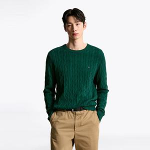 [공식][타미힐피거] 클래식 코튼 케이블 스웨터 (T12F7KPO100MT1L6K)