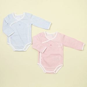 [쇼콜라]엘체크배냇슈트(임신축하출산선물) TNOMNG02UB