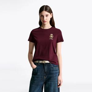 [공식][타미힐피거] 골드 크레스트 티셔츠 (T22F7TTO060WT1XIH)