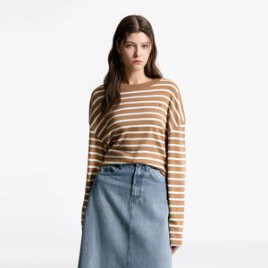 [공식][타미힐피거] 모던 스트라이프 롱 슬리브 (T22F6TTO032WT10BN)