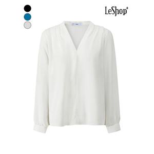 [르샵]다트 숄더 V넥 블라우스 (BQ1BL005A)