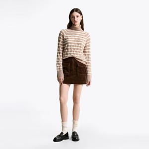 [공식][타미힐피거] 코듀로이 미니 스커트 (T22F7WSC080WT1GV0)