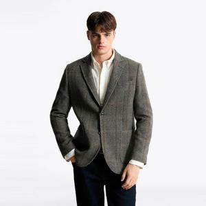 [공식][타미힐피거] 울 체크 블레이저 (T12F7WJB735ML1900)