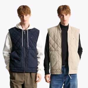 [공식][타미힐피거] 다이아몬드 퀼팅 베스트 2종 택1 (T12F7WVT120MT1)