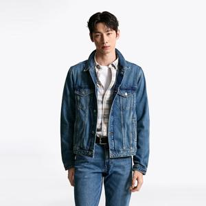 [공식][타미힐피거] 워시드 데님 트러커 재킷 (T12F6WOT420MT11A9)