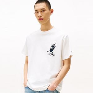 [공식][타미진스] 백 그래픽 티셔츠 (T32F6TTO20TMT1YBL)