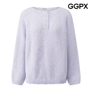 [지지피엑스]버튼넥 울 포근 니트 GQ1KP031F