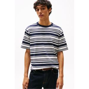 [공식][타미힐피거] 멀티 스트라이프 티셔츠 (T12F6TPO011MT10FB)