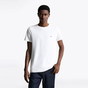 [공식][타미힐피거] 슬림 스트레치 반팔 티셔츠 (T12F6TPO04CMT1YBR)