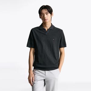 [공식][타미힐피거] 오픈 칼라 폴로셔츠 (T12F6TKT030MT2P92)