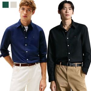 [공식][타미힐피거] [Asian fit] 헤리티지 옥스포드 셔츠 4종 택1 (T12F6WSH010MT2)
