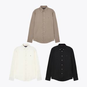 [공식][타미힐피거] 플렉스 플란넬 솔리드 셔츠 3종 택1 (T12F7WSH160MT1)