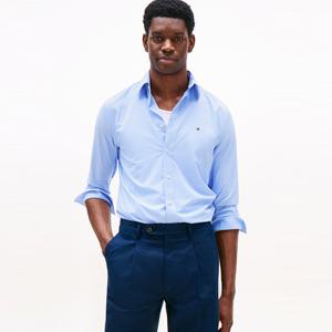 [공식][타미힐피거] 퍼포먼스 스케일 깅엄 체크 셔츠 (T12F6WSH033MT10MT)