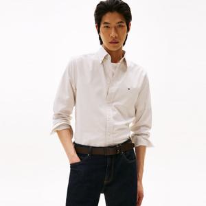 [공식][타미힐피거] [Asian regular fit] 옥스포드 스트라이프 셔츠 (T12F6WSH014MT20AA)