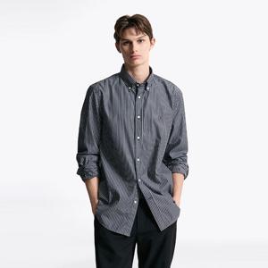 [공식][타미힐피거] [Regular fit] 헤어라인 포플린 셔츠 (T12F7WSH100MT10AP)