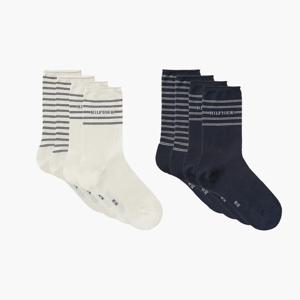 [공식][타미힐피거] 스트라이프 로고 삭스 2P 2종 택1 (T22E7ACK052WT1)