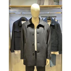 지오지아 세이브존01 지오지아 남자 모직  하프 코트 ABF4CG1102 ABF4CG1102