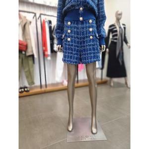 제시뉴욕 세이브존05 골드버튼  포인트 트위드 반바지 ME15SZNRPL5561NY