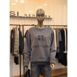 제시뉴욕 세이브존05 로고 맨투맨티셔츠 AEW5SZNSTZ2700GY