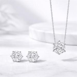 메종드쉬 모이사나이트 세트 귀걸이 목걸이 BMS018