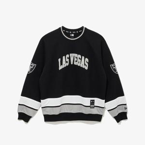 [뉴에라] NFL 라스베이거스 레이더스 맨투맨 블랙 (14741996)