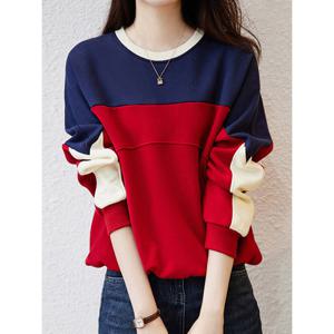 [앳마크]ATMARK 비비드배색루즈기모스웨트셔츠_AA61TS003G