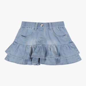 [로엠걸즈(아동)]2단 캉캉프릴 데님치마바지 RGTJ26S5C