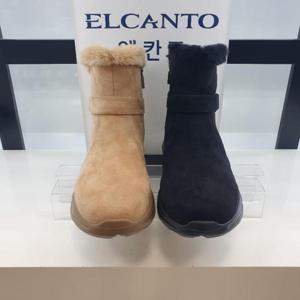 엘칸토 HC11 양가죽 여성 앵클부츠 B3P6U4V4TC
