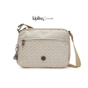 [키플링]키플링 크로스백 코라S 시그니처베이지 KMABS11-SIEB