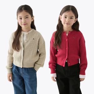 [공식][타미힐피거] 케이블 가디건 3종 택1 (T42F7WCD100GT2)