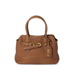 미우미우 토트백 5BA292VOON 2BBL 0316 BROWN