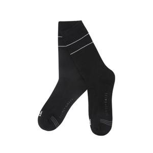 남성 탑 배색 라인 중목 양말  511F1SC042BK