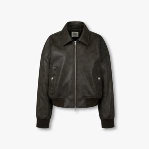 [스튜디오 톰보이]신세틱 레더 블루종 점퍼(양말 증정) 9176161971