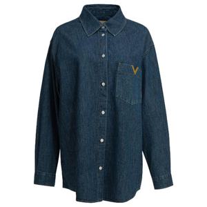 26SS Valentino CAMICIA 데님 8B3DB03K9YA558 TP570801477