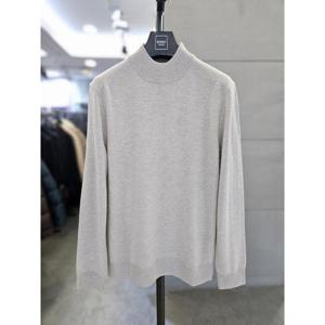 바쏘옴므 세이브존03 바쏘옴므 남자 반폴라 울  혼방 터틀넥 니트 WSAGZ4WN86A