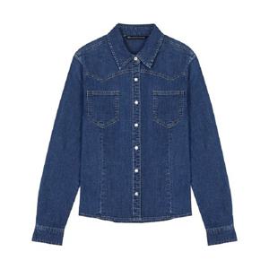 [뱅뱅]여성 캐쥬얼 데님 긴팔 남방 (NSMD11)