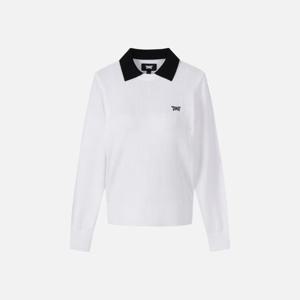 PXG골프긴팔티 UQC PJPCW4108-01 WOMENS PATTERN ROUND NECK SWEATER
