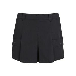 파리게이츠골프스커트 NQC 521E1PS306_BK 여성 카고 포켓 플리츠 블록 큐롯 스커트